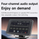 Écran Portable CarPlay Android Auto Sans Fil Pour Voiture Avec Écran IPS 4,7 Pouces Et Compatibilité Caméra De Recul - www.yo...