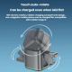 Support De Charge Sans Fil Rotatif 3 En 1 Pour Smartphone Montre Et Écouteurs 15 W Compatible Qi Rotation 180 Degrés - www.yo...