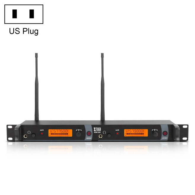 XTUGA IEM1200 Wireless Transmitter Stage Singer Ear Monitor System(EU Plug)