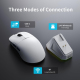 Souris Gaming Légère Tri Mode Filaire 2.4G Bluetooth 26000 DPI 8000 Hz Avec Base De Charge Magnétique RGB - www.yonis-shop.com