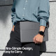 Housse De Protection Pour Ordinateur Portable Avec Charge Sans Fil Téléphone Montre Support Et Tapis De Bureau 13 6 À 14 2 Po...