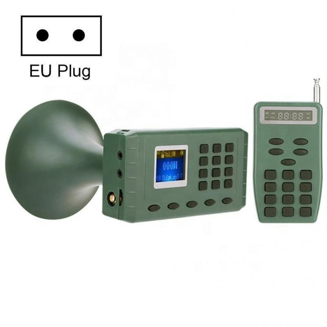 Appelant D’Oiseaux Électronique Amplifié MP3 Télécommandé À 100 À 300 M Avec Écran LCD Et 15 H D’Autonomie - www.yonis-shop.com