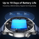 Montre Connectée Bluetooth Pour Appels Écran AMOLED IP68 Suivi Cardiaque Et Sommeil 100 Modes Sport Autonomie 7 À 10 Jours - ...
