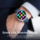 Montre Connectée Bluetooth Pour Appels Écran AMOLED IP68 Suivi Cardiaque Et Sommeil 100 Modes Sport Autonomie 7 À 10 Jours - ...