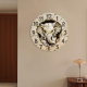 Horloge Murale Décorative Éléphant 3D Stéréoscopique Silencieuse En Acrylique Pour Salon 11 Pouces - www.yonis-shop.com