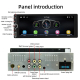 Autoradio 1 DIN Avec Écran IPS 6.86 Pouces CarPlay Et Android Auto Filaire Et Sans Fil Commandes Au Volant - www.yonis-shop.com
