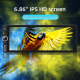 Autoradio 1 DIN Avec Écran IPS 6.86 Pouces CarPlay Et Android Auto Filaire Et Sans Fil Commandes Au Volant - www.yonis-shop.com