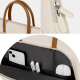 Sac À Ordinateur Portable 15 À 16.1 Pouces Imperméable Doublure Polaire Compartiments Multiples Poignée Renforcée Pour Valise...