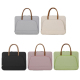 Sac À Ordinateur Portable 15 À 16.1 Pouces Imperméable Doublure Polaire Compartiments Multiples Poignée Renforcée Pour Valise...