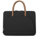 Sac À Ordinateur Portable 15 À 16.1 Pouces Imperméable Doublure Polaire Compartiments Multiples Poignée Renforcée Pour Valise...