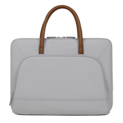 Sacoche Pour Ordinateur Portable 13 À 13 3 Pouces Déperlante Avec Doublure Polaire Poches Multiples Et Attache Valise