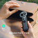Support Téléphone Magnétique Pour Selfie Pliable Avec Télécommande Sans Fil Rotation 360° Smartphones 4.7 À 7 Pouces - www.yo...