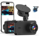 Dashcam Voiture Avant Arrière WiFi Vision Nocturne 1440P Écran IPS 3 Pouces Enregistrement En Boucle - www.yonis-shop.com