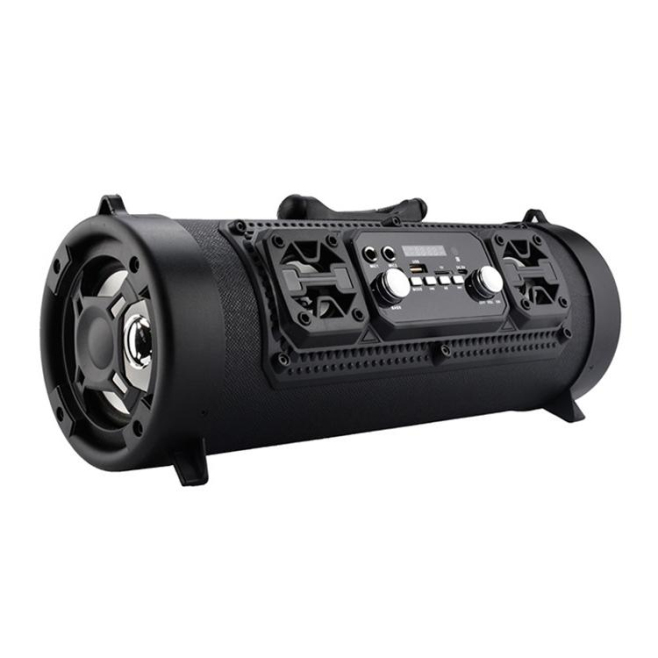 Enceinte Bluetooth Portable 20 W Son Surround 360° Batterie 1500 mAh Entrées AUX USB TF Et Micro Filaire - www.yonis-shop.com