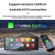 Écran CarPlay Sans Fil Avec Dashcam Double Caméra Vue Avant Et Habitacle GPS Android Auto Commande Vocale - www.yonis-shop.com