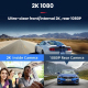 Écran CarPlay Sans Fil Avec Dashcam Double Caméra Vue Avant Et Habitacle GPS Android Auto Commande Vocale - www.yonis-shop.com