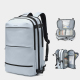 Sac À Dos Pour Ordinateur Portable 17 Pouces Extensible 27 À 37 L Étanche Convertible 2 En 1 Avec Compartiment Sec Humide - w...
