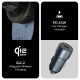 Support De Voiture Magnétique À Charge Rapide Sans Fil 25 W Qi2.2 Avec Refroidissement TEC Rotation 360° - www.yonis-shop.com