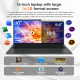 Ordinateur Portable Windows 11 16 Pouces 16 Go 512 Go SSD Ryzen 5 7430U Écran IPS Clavier Rétroéclairé - www.yonis-shop.com