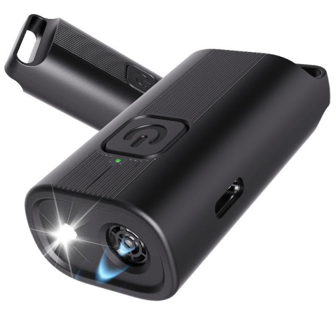 Répulsif Ultrasonique Pour Chiens Anti Aboiement Avec Flash Stroboscopique 40 kHz Recharge USB-C 1 Hৰাকী - www.yonis-shop.com