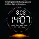 Réveil Électronique LED Avec Double Alarme Affichage Date Jour Secondes Et Veilleuse Colorée Ajustable - www.yonis-shop.com