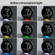 Réveil Électronique LED Avec Double Alarme Affichage Date Jour Secondes Et Veilleuse Colorée Ajustable - www.yonis-shop.com