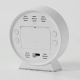 Réveil Électronique LED Avec Double Alarme Affichage Date Jour Secondes Et Veilleuse Colorée Ajustable - www.yonis-shop.com