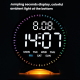 Réveil Électronique LED Multifonction De Chevet Avec Double Alarme Éclairage Ambiant Et Réglage Automatique De Luminosité - w...