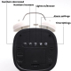 Réveil Numérique LED À Double Cloche Sonnerie Puissante Affichage Réglable Et Alimentation USB Ou 3 Piles AAA - www.yonis-sho...