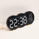 Horloge Murale Numérique LED Avec Télécommande Grand Affichage Heure Date Température Alarme Compte À Rebours Et Éclairage - ...