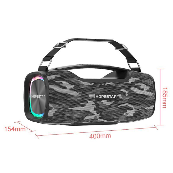 Enceinte Bluetooth Portable Extérieure 55 W Étanche IPX6 Avec Lumières Multicolores TWS Et Batterie Externe - www.yonis-shop.com