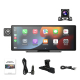 Écran CarPlay Sans Fil Avec Android Auto Dashcam Double Caméra GPS Et Caméra De Recul 1080p - www.yonis-shop.com