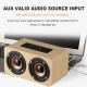 Enceinte Bluetooth Sans Fil En Bois 6 W Avec Carte TF Entrée AUX Et Autonomie De 6 À 10 H - www.yonis-shop.com