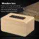 Enceinte Bluetooth Sans Fil En Bois 6 W Avec Carte TF Entrée AUX Et Autonomie De 6 À 10 H - www.yonis-shop.com