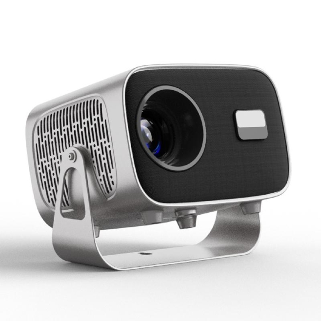 Vidéoprojecteur Portable Android 11 720p 200 ANSI WiFi Double Bande Rotation 360° AirPlay Miracast - www.yonis-shop.com