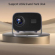 Vidéoprojecteur Portable Android 11 720p 200 ANSI WiFi Double Bande Rotation 360° AirPlay Miracast - www.yonis-shop.com
