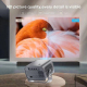 Vidéoprojecteur Portable Android 11 720p 200 ANSI WiFi Double Bande Rotation 360° AirPlay Miracast - www.yonis-shop.com