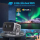 Vidéoprojecteur Portable Android 11 720p 200 ANSI WiFi Double Bande Rotation 360° AirPlay Miracast - www.yonis-shop.com