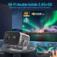 Vidéoprojecteur Portable Android 11 720p 200 ANSI WiFi Double Bande Rotation 360° AirPlay Miracast - www.yonis-shop.com