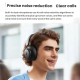 Casque Audio Bluetooth Sans Fil Pour Musique Et Appels Avec Réduction Dynamique Du Bruit Autonomie De 50 À 65 H - www.yonis-s...