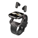 Montre Connectée 2 En 1 Avec Écouteurs Bluetooth Écran 2,02 Pouces IP67 Suivi Cardiaque Oxygène Et Tension Artérielle - www.y...