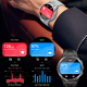 Montre Connectée Étanche 3ATM Avec Écran TFT 1.7 Pouces Et Lampe Torche Argentée Pour Sports En Plein Air - www.yonis-shop.com