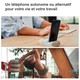 Smartphone Compact 4G Android 12 Helio G85 6 Go De RAM 64 Go De Stockage Écran 3,54 Pouces Télécommande Infrarouge - www.yoni...