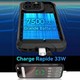 Smartphone Robuste Android 14 Avec Vision Nocturne Infrarouge Batterie 7500 mAh 8 Go 128 Go 4G NFC - www.yonis-shop.com