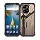 Smartphone Robuste Android 14 Avec Vision Nocturne Infrarouge Batterie 7500 mAh 8 Go 128 Go 4G NFC - www.yonis-shop.com
