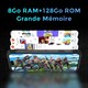 Smartphone Robuste Android 14 Avec Vision Nocturne Batterie 7500 mAh 8 Go 128 Go 4G NFC - www.yonis-shop.com