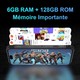 Smartphone Robuste Android 14 Avec Vision Nocturne Batterie 7500 mAh 8 Go 128 Go 4G NFC - www.yonis-shop.com