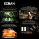 Smartphone Renforcé 5G Batterie 15000 mAh 8 Go 256 Go Android 16 Écran 120 Hz - www.yonis-shop.com