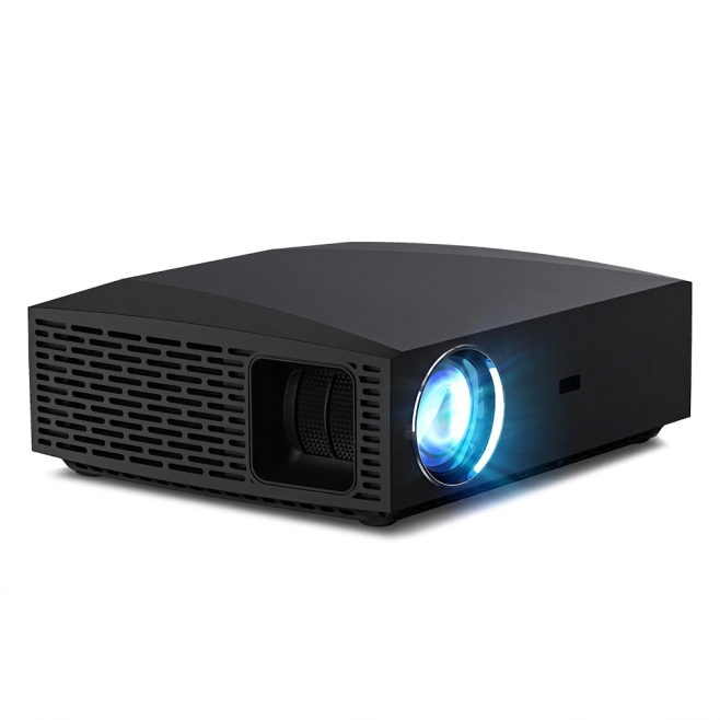 Vidéoprojecteur Home Cinéma Portable Full HD 1080p 4200 Lumens LED 50000 Heures HDMI USB Son 10W - www.yonis-shop.com