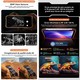 Smartphone 5G Android 15 12 Go 256 Go Écran 120 Hz Batterie 10000 mAh Caméra 108 MP Vision Nocturne - www.yonis-shop.com